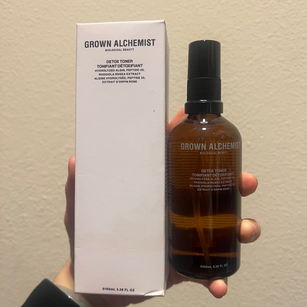 Grown Alchemist Biological Beauty Detox T*oner ~ 100 ml / 3.3 oz ~ BNIB